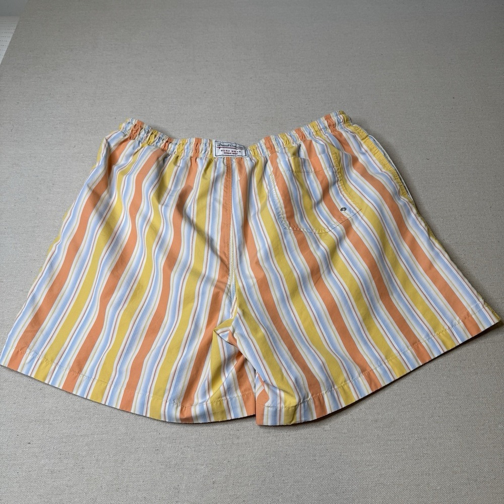 Daniel‎ Cremieux Surf Gear Men's Yellow Swim Trunks Size Large with Drawstring - Picture 3 of 11
